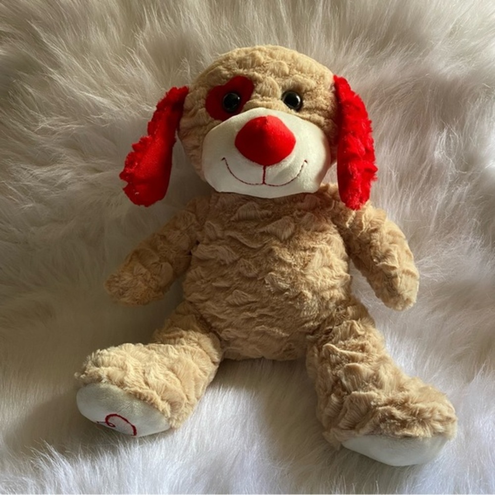 Homerbest Stuffed Animal Toy Light Brown Puppy Dog Plush